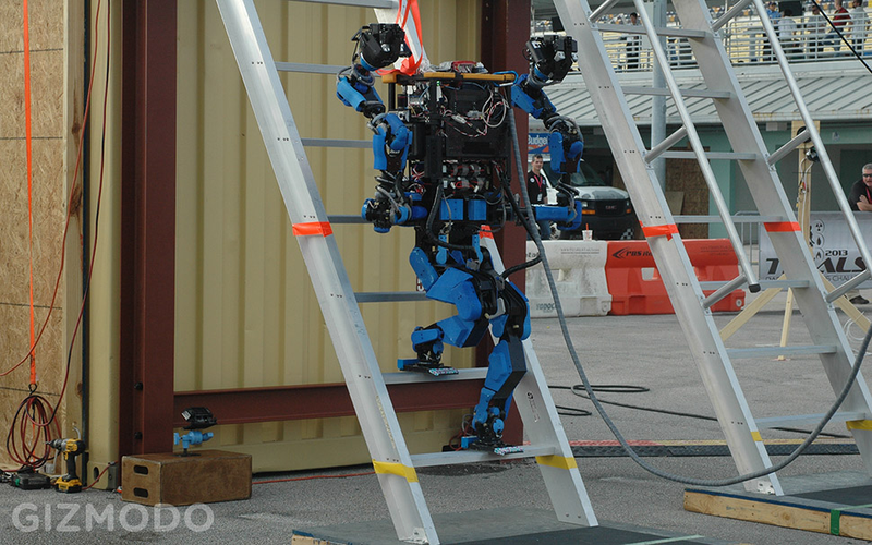 Illustration for article titled El nuevo robot de Google gana la competición de la DARPA